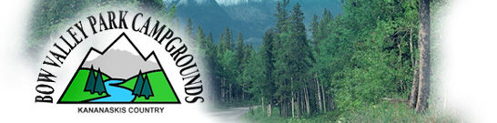 Bow Valley Campgrounds in Kananaskis Country.