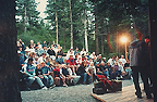 Bow Valley Campgrounds in Kananaskis Country.